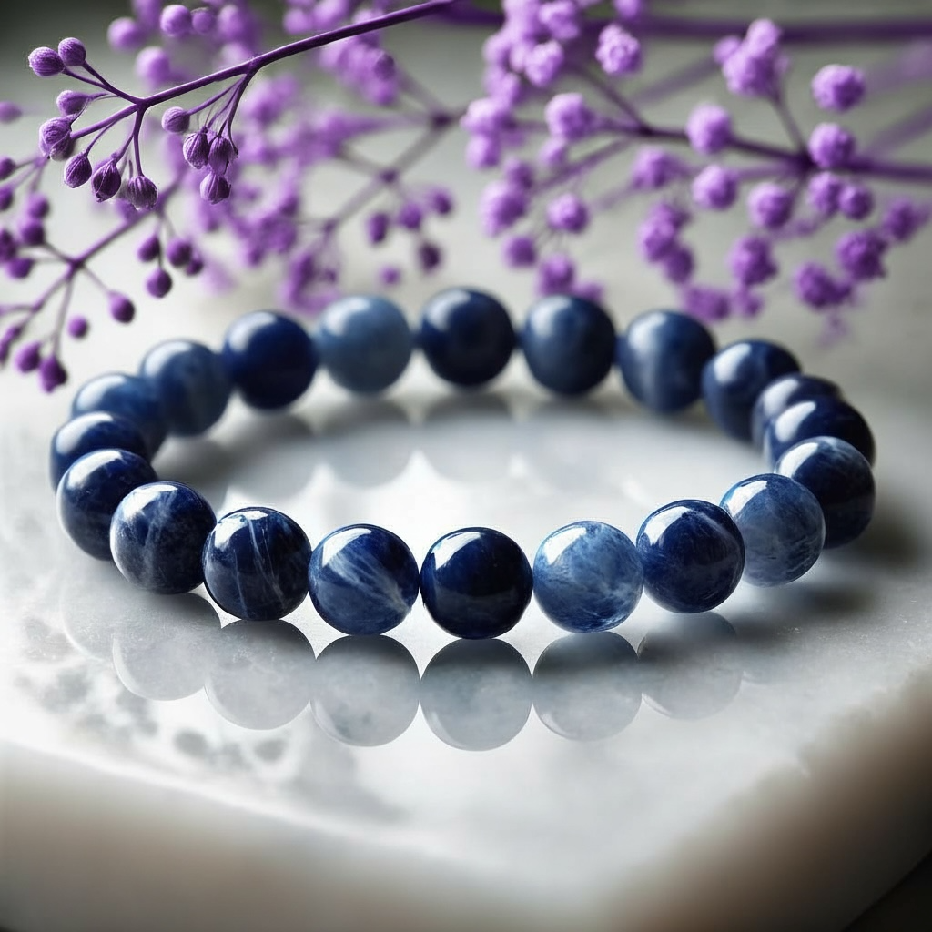 Sodalite Crystal Bracelet