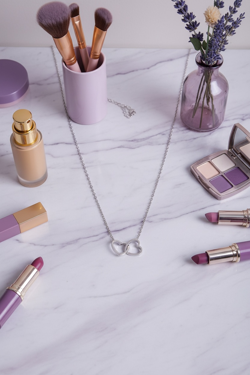 Double Heart Necklace