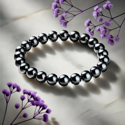 Hematite Crystal Bracelet