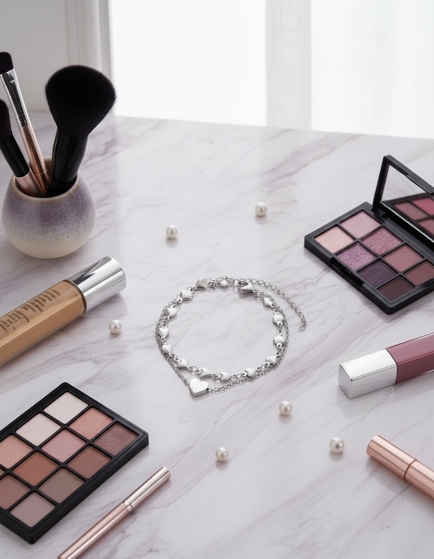 Heart Pendant Bracelet