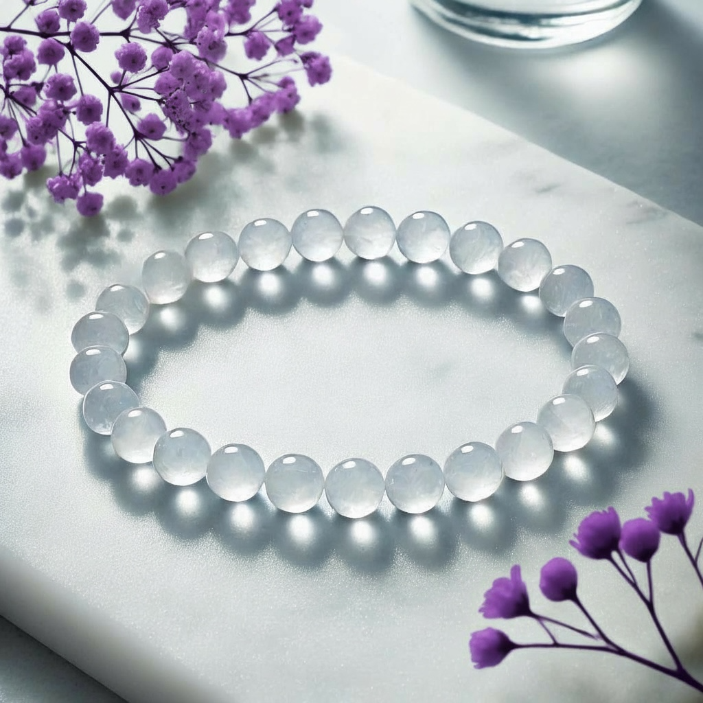 Clear Quartz Crystal Bracelet